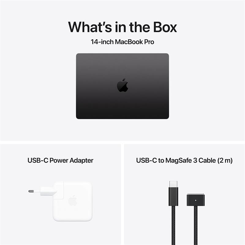 MacBook Pro 14" Apple M4 10C CPU 10C GPU 24GB 1TB Kozmický čierny SK