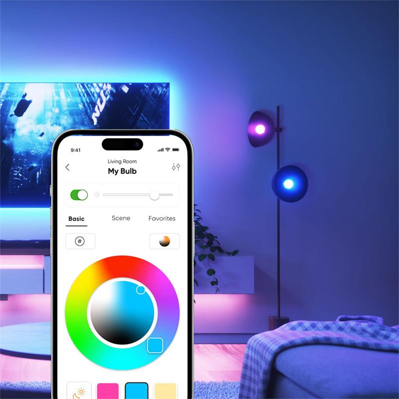 Nanoleaf Essentials Smart A60 Bulb E27 Matter 3pack
