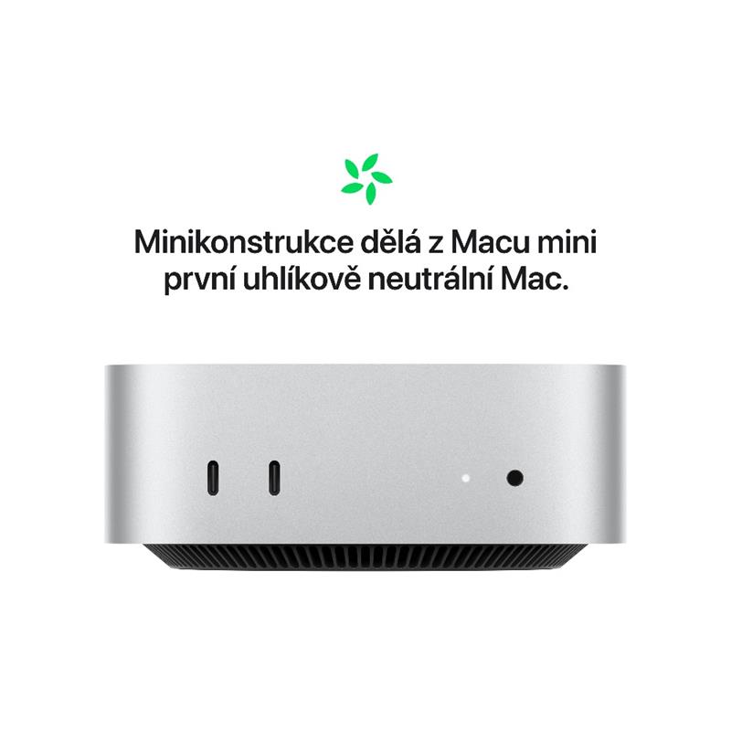 EDU Mac mini Apple M4 10core CPU 10core GPU 16GB 256GB CZ