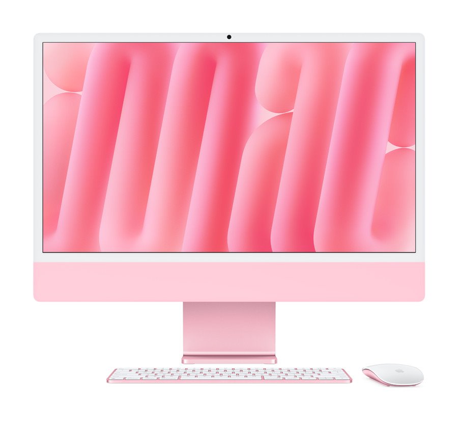 EDU iMac 24" 4.5K Apple M4 10-core CPU 10-core GPU 16GB 256GB Růžový CZ