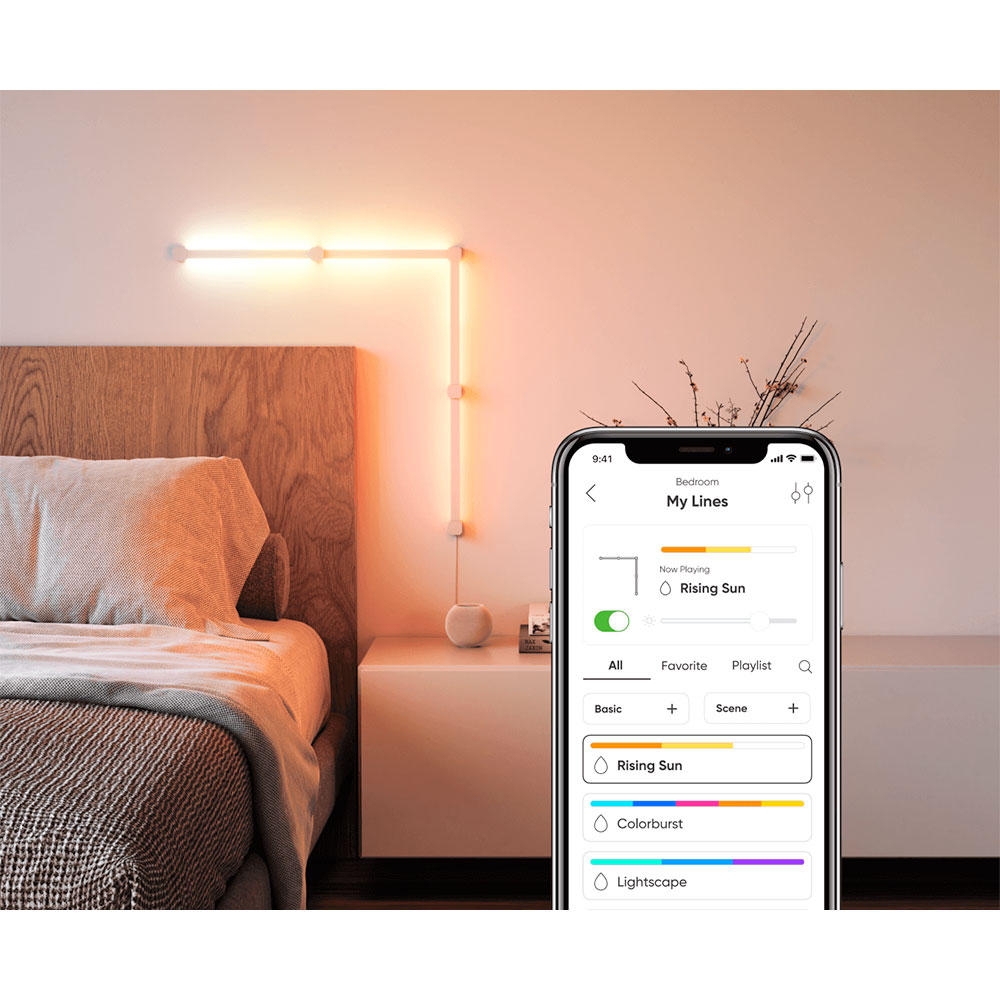 Nanoleaf Lines Squared Starter Kit 4 Pack