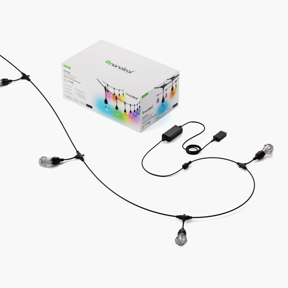 Nanoleaf Matter Smart Multicolor Outdoor String Lights Smarter Kit 30m
