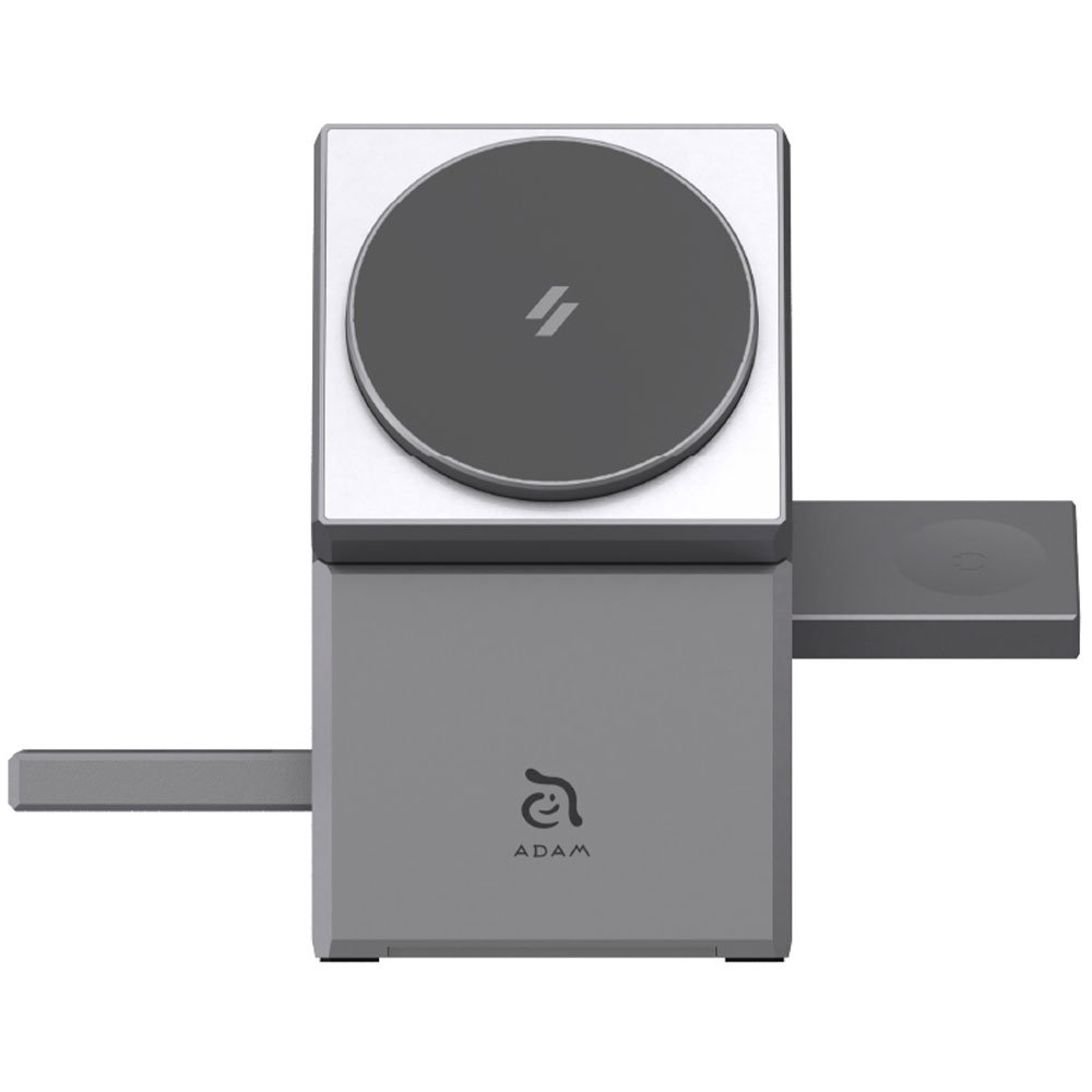 Adam Elements Mag Qube Qi2 3-in-1 Intelligent Charging Station