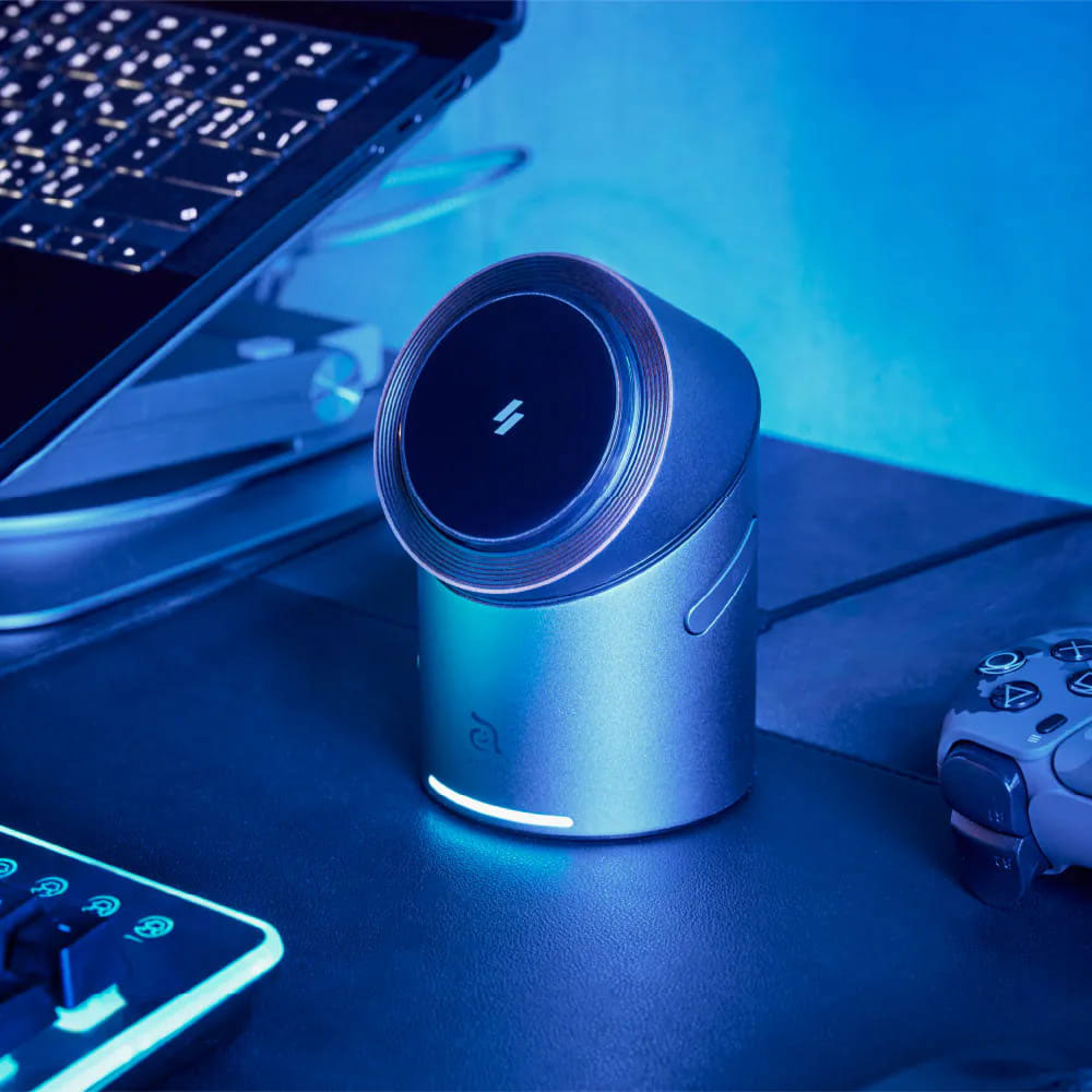 Adam Elements Mag Tube Qi2 3-in-1 Intelligent Charging Station