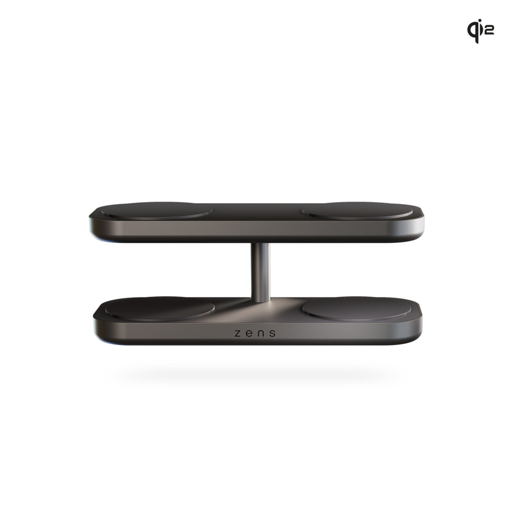 ZENS Quattro Wireless Charger Pro 4 Black