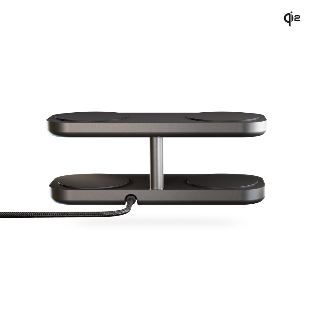 ZENS Quattro Wireless Charger Pro 4 Black