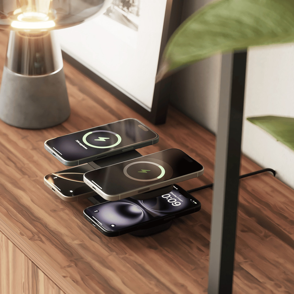 ZENS Quattro Wireless Charger Pro 4 Black
