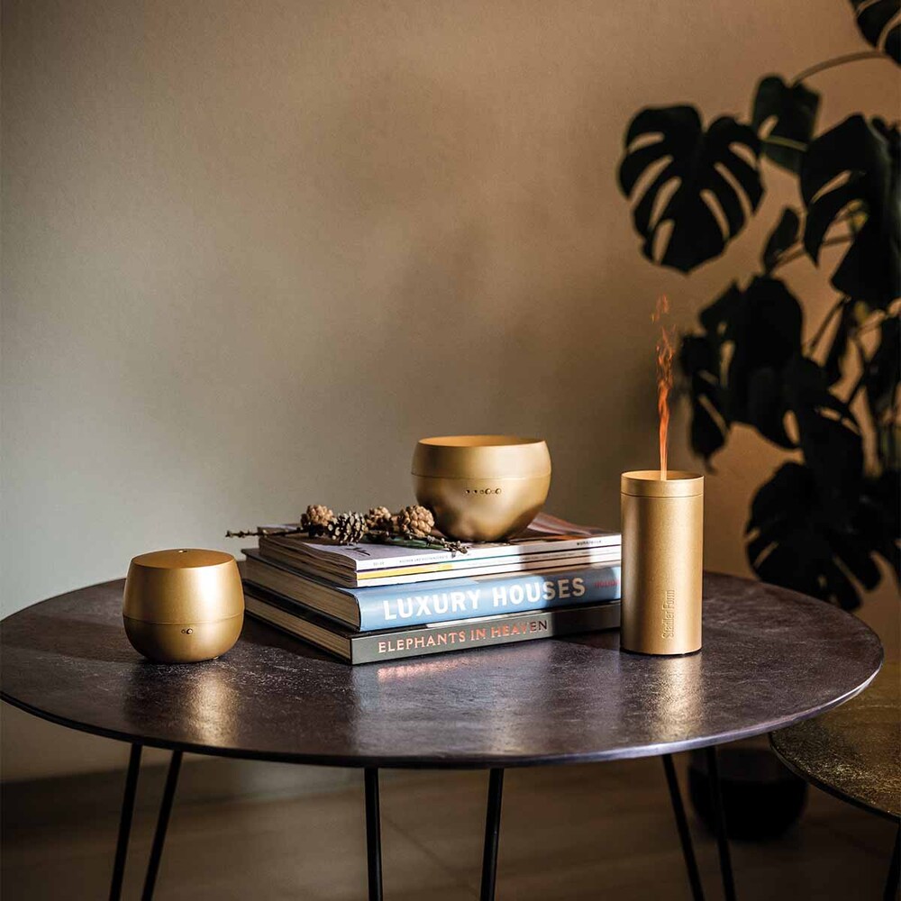 Stadler Form Lucy Gold difúzor s efektom horiaceho plameňa