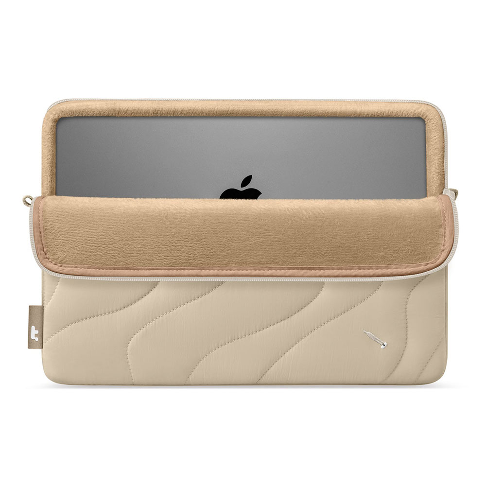 Tomtoc puzdro Terra A27 Sleeve pre Macbook Air 13" M1/M2/M3/M4 - Natural Sand