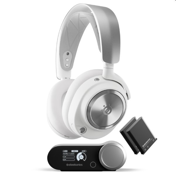 SteelSeries Arctis Nova Pro WL White