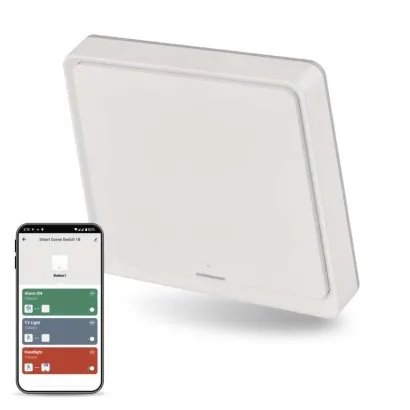 EMOS GoSmart Přenosný ovladač scén IP-2001ZW, ZigBee 3.0, 1-tlačítkový
