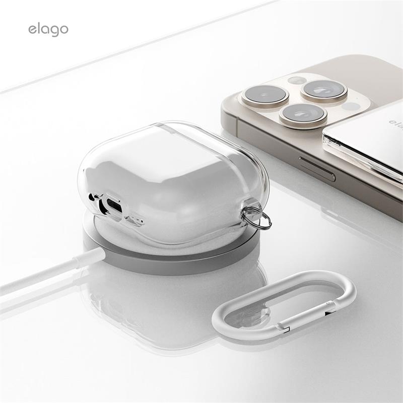 Elago Airpods 4 TPU Hang Case-Lovely Pink
