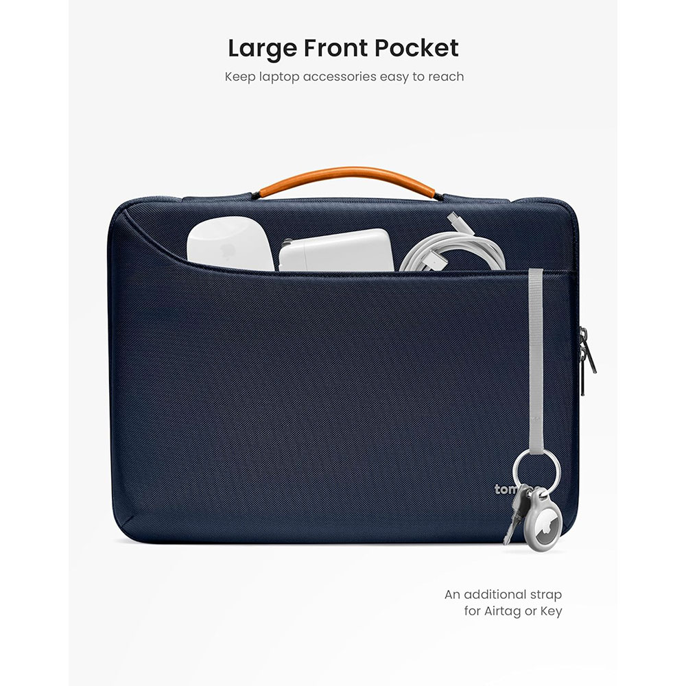 TomToc taška Versatile A22 pre Macbook Pro 14" M1/M2/M3/M4 - Navy Blue