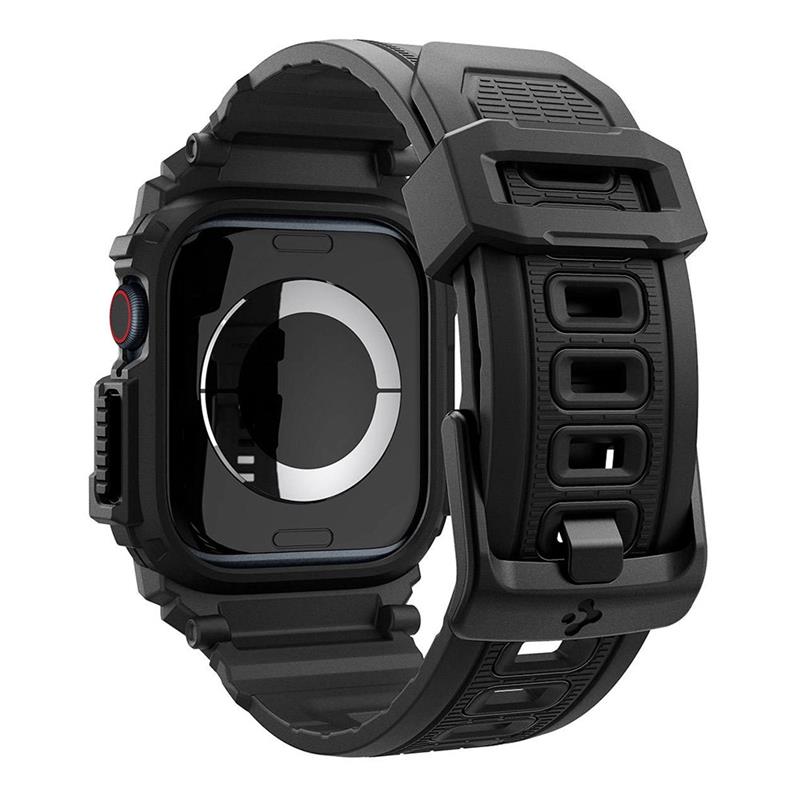 Spigen kryt Rugged Armor Pro pre Apple Watch 10 46mm - Black