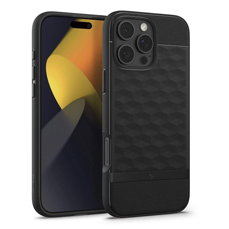 Spigen kryt Caseology Parallax MagSafe pre iPhone 16 Pro Max - Matte Black