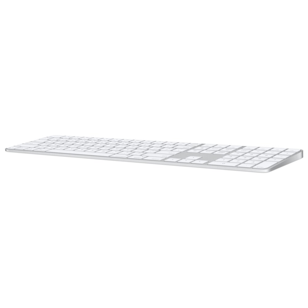 Apple Magic Keyboard s Touch ID a Numerickou klávesnicou - INT English - biele klávesy