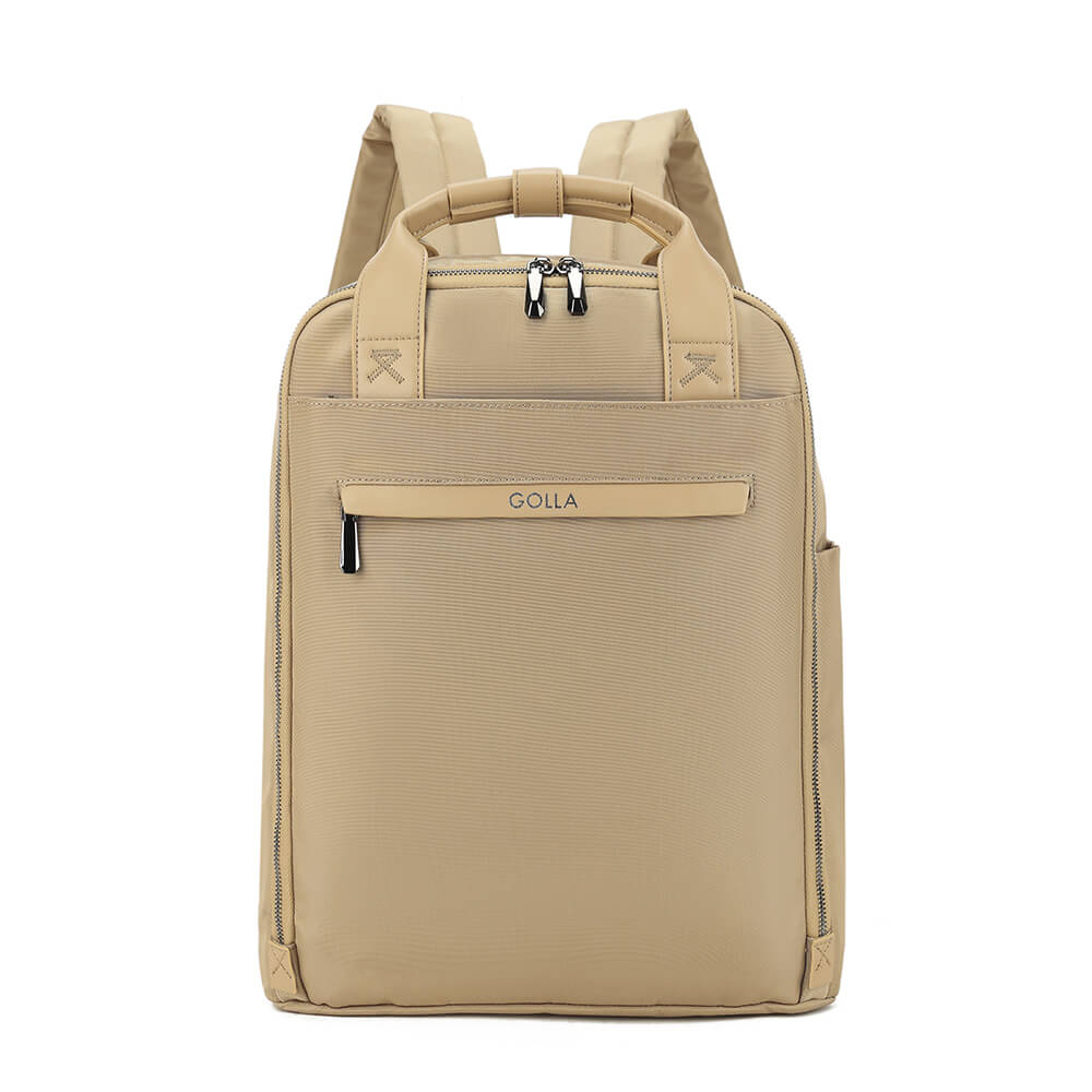 GOLLA Backpack Orion Nylon and PU 15.6" Coffee