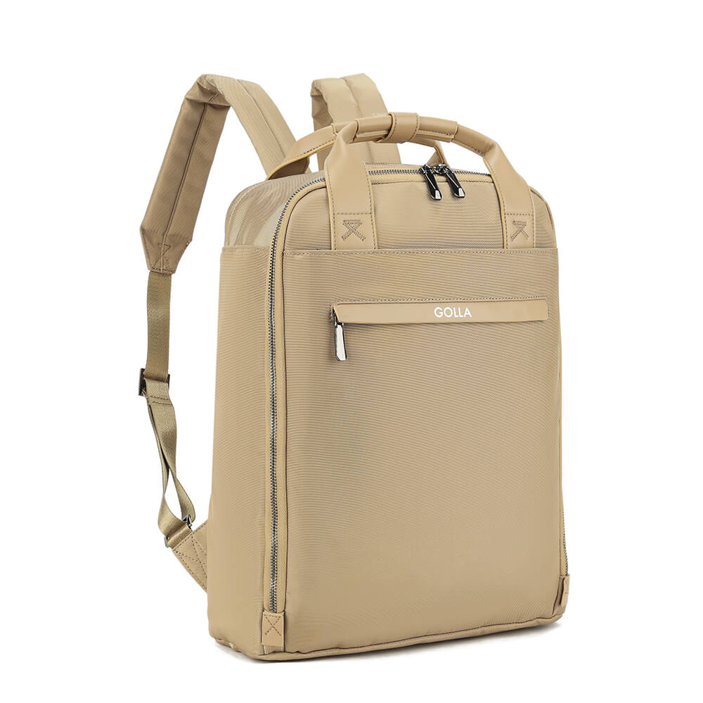 GOLLA Backpack Orion Nylon and PU 15.6" Coffee