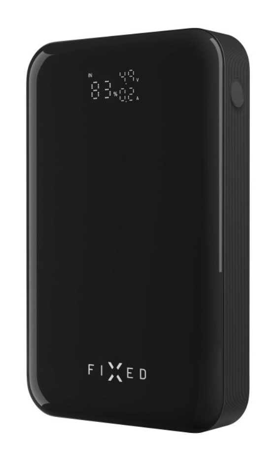 FIXED powerbanka Zen 20 Pro s LCD displejem a výstupem 130W, 20000 mAh, černá