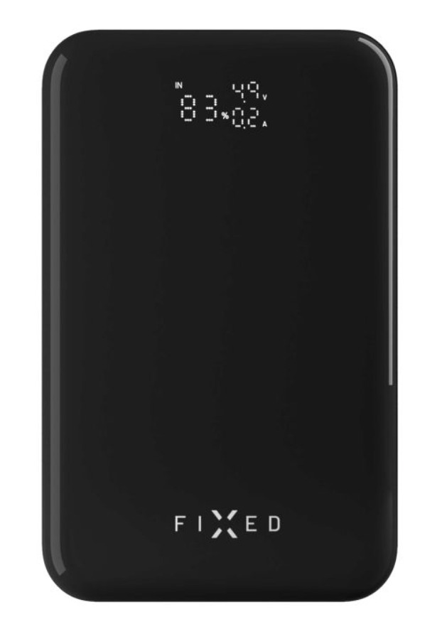 FIXED powerbanka Zen 20 Pro s LCD displejem a výstupem 130W, 20000 mAh, černá