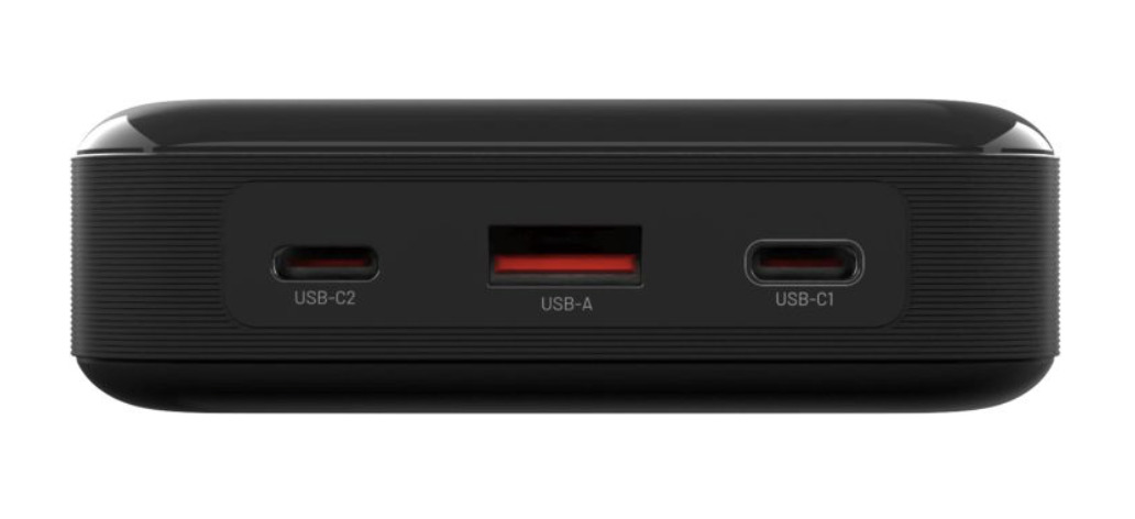 FIXED powerbanka Zen 20 Pro s LCD displejem a výstupem 130W, 20000 mAh, černá