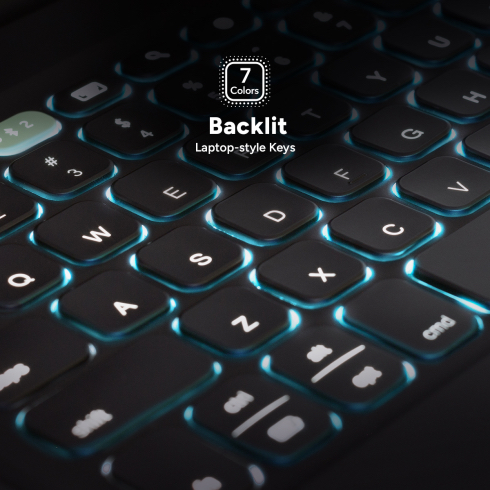 ZAGG klávesnice Pro Keys 2 pre iPad Air 11" M2/M3 CZ/SK - Black