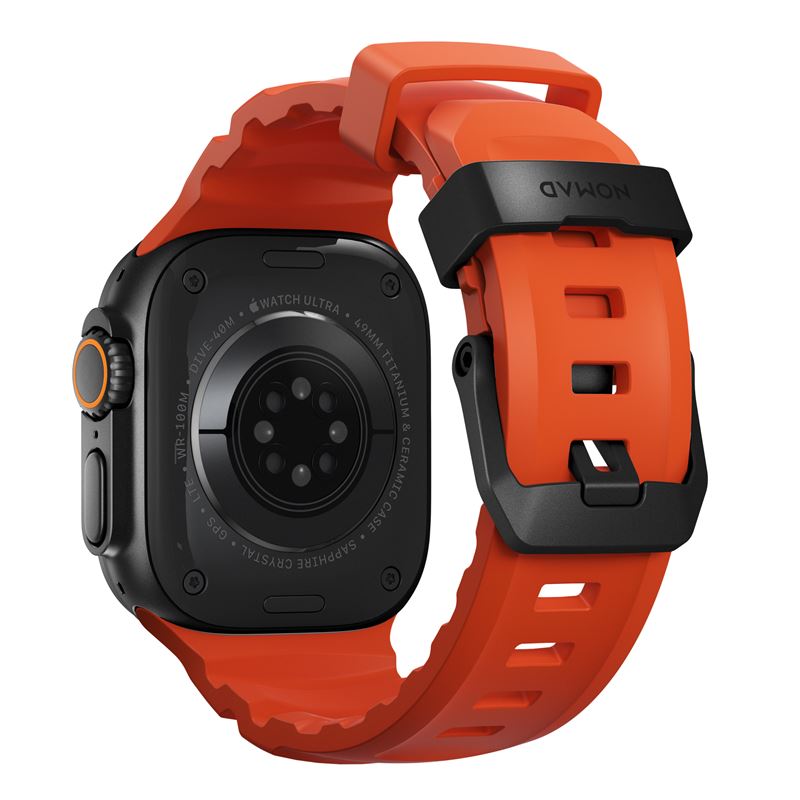 Nomad řemínek Rocky Point Band pro Apple Watch 46/49mm - Magma/Black