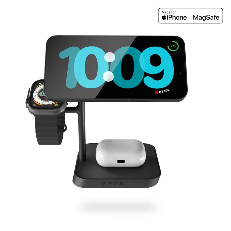 ZENS 4-in-1 MagSafe + Watch Wireless Charging Station *Vystavený*