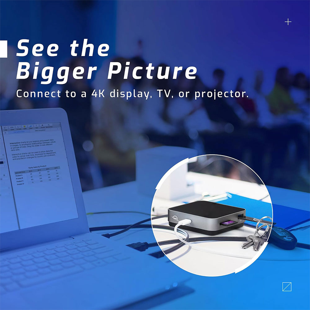 OWC USB-C Travel Dock - Space Gray