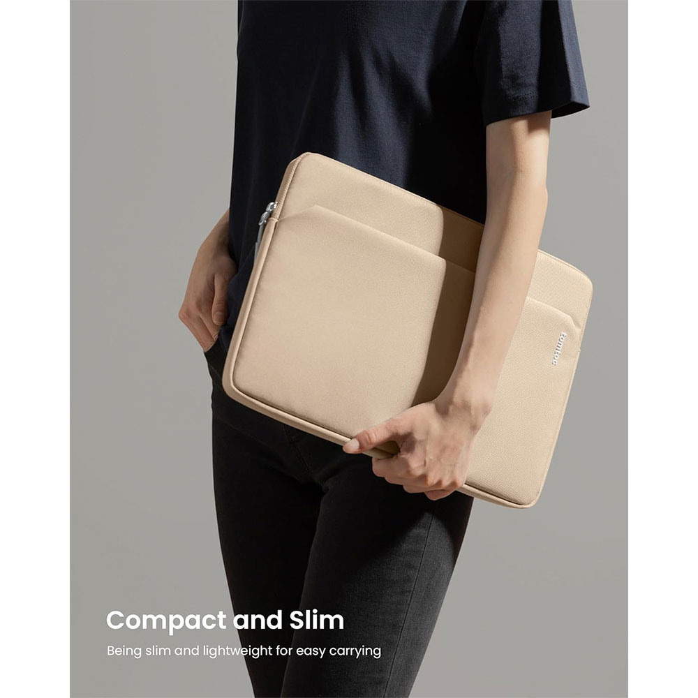 Tomtoc puzdro Light Sleeve pre Macbook Pro 14" M1/M2/M3/M4 - Sand