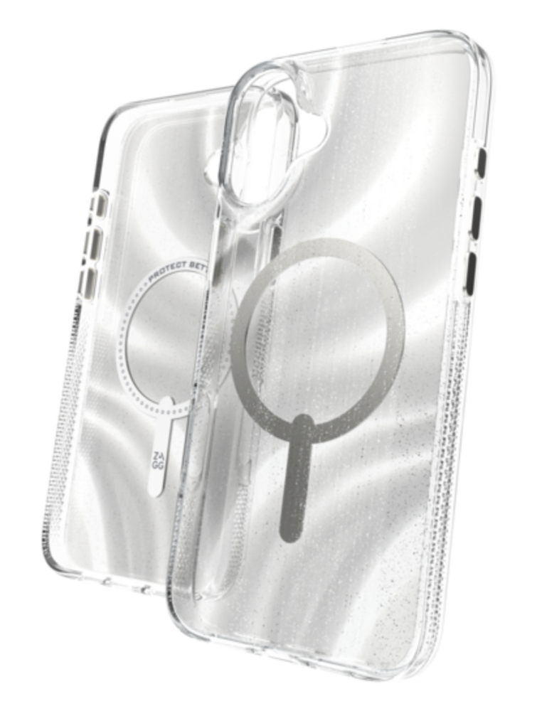 ZAGG kryt Milan Snap pro iPhone 16-Swirl Glitter