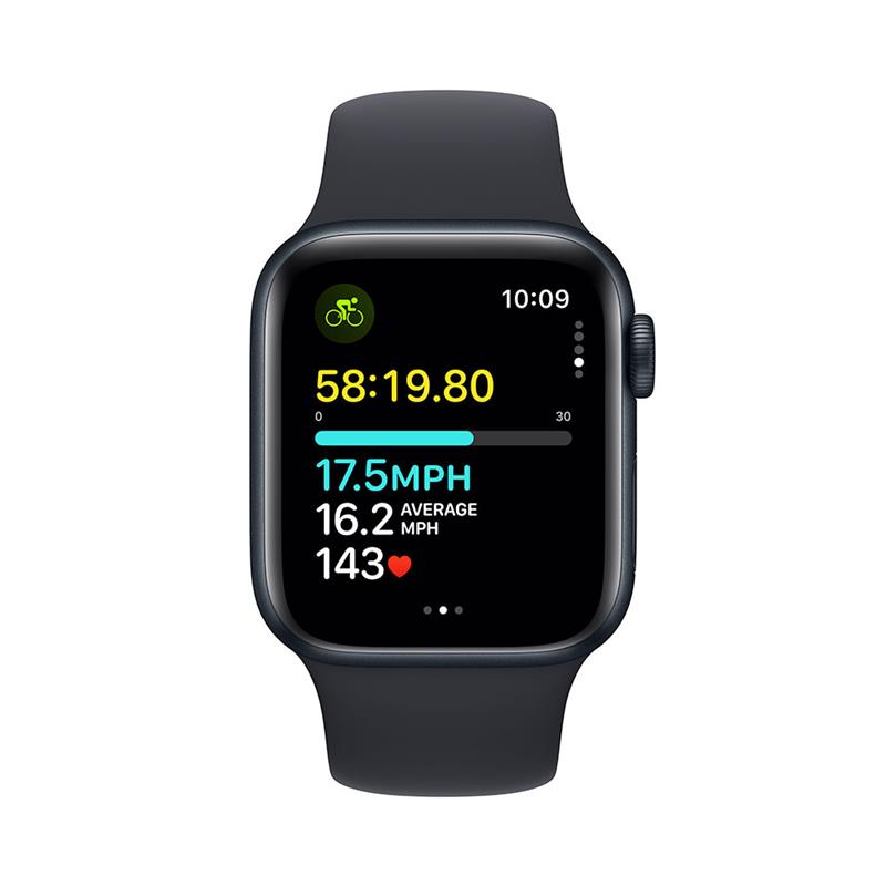 Apple Watch SE GPS + Cellular 40mm Midnight Aluminium Case with Midnight Sport Band - M/L *Rozbalený*
