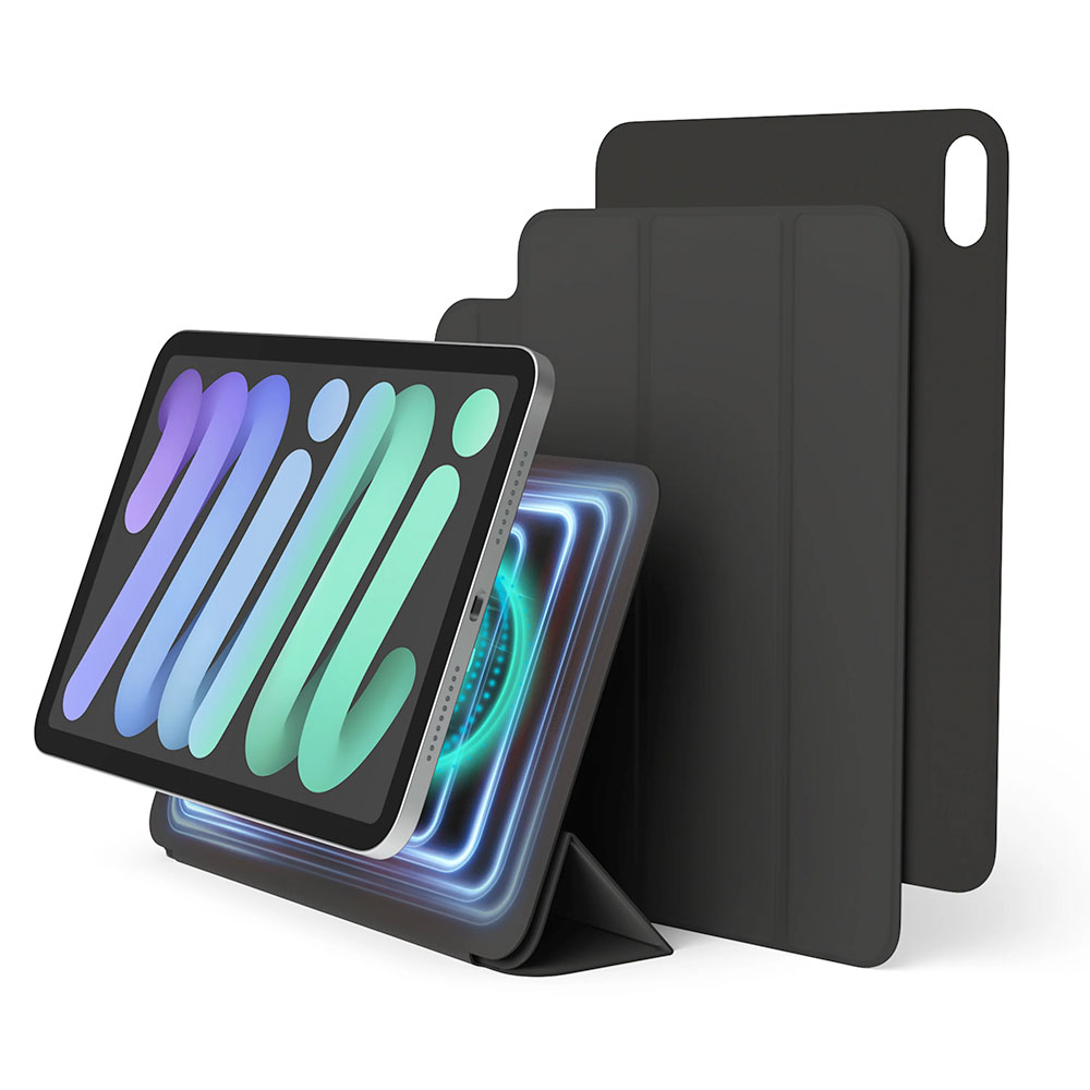 Elago puzdro Magnetic Folio Case pre iPad mini 8.3" 2021/2024 - Dark Gray