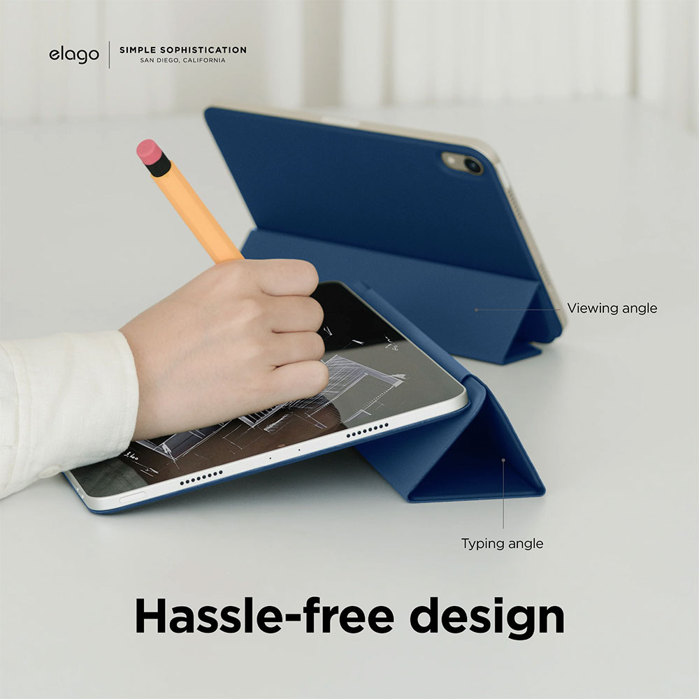 Elago puzdro Magnetic Folio Case pre iPad mini 8.3" 2021/2024 - Light Gray