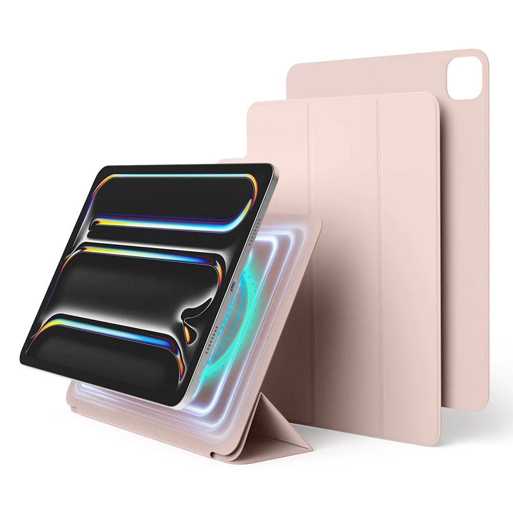 Elago puzdro Magnetic Folio Case pre iPad Pro 11" M4/M5 - Sand Pink