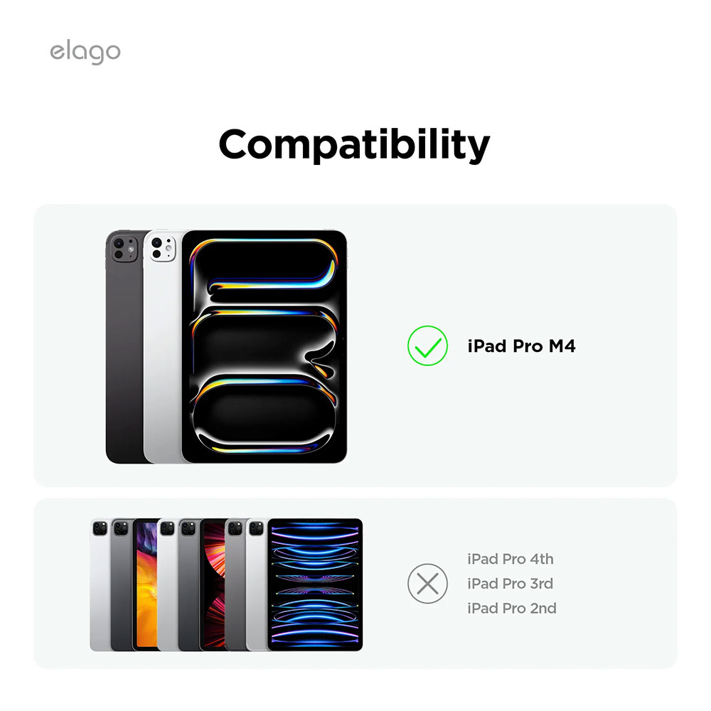 Elago puzdro Magnetic Folio Case pre iPad Pro 11" M4/M5 - Blue