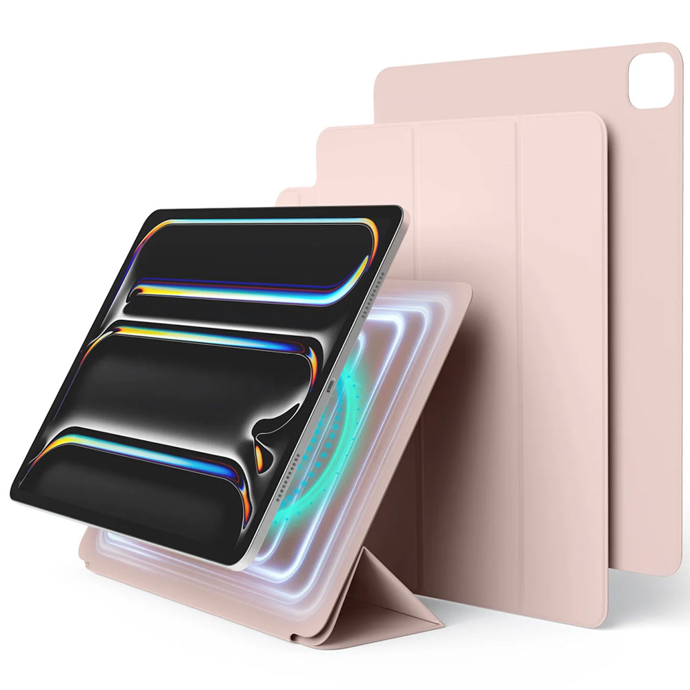 Elago puzdro Magnetic Folio Case pre iPad Pro 13" M4/M5 - Sand Pink