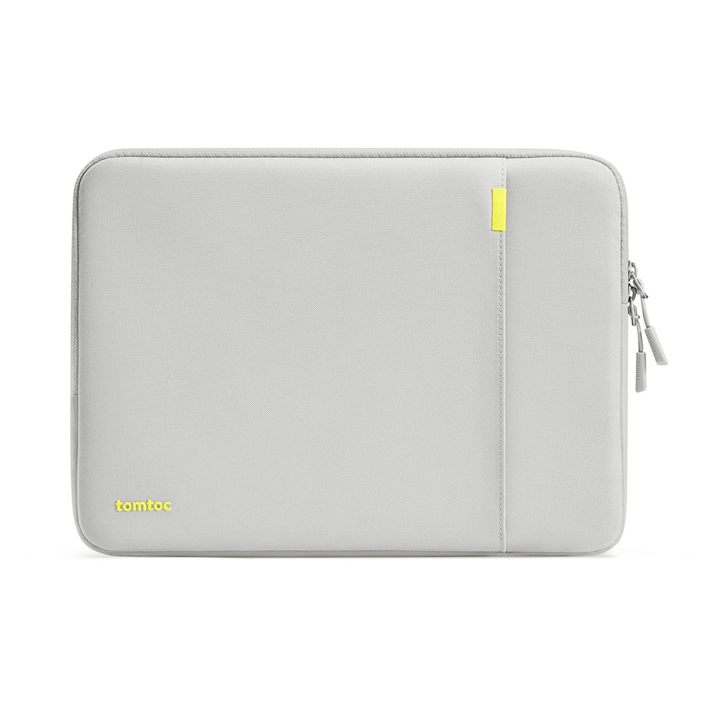 Tomtoc puzdro Recycled Sleeve with Pouch pre Macbook Air 13" M1/M2/M3/M4 - Gray