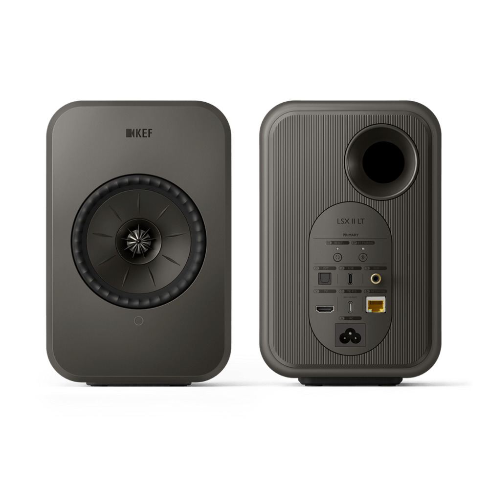 KEF LSX II LT- Wireless - aktívny Hi-Fi systém - Graphite Grey
