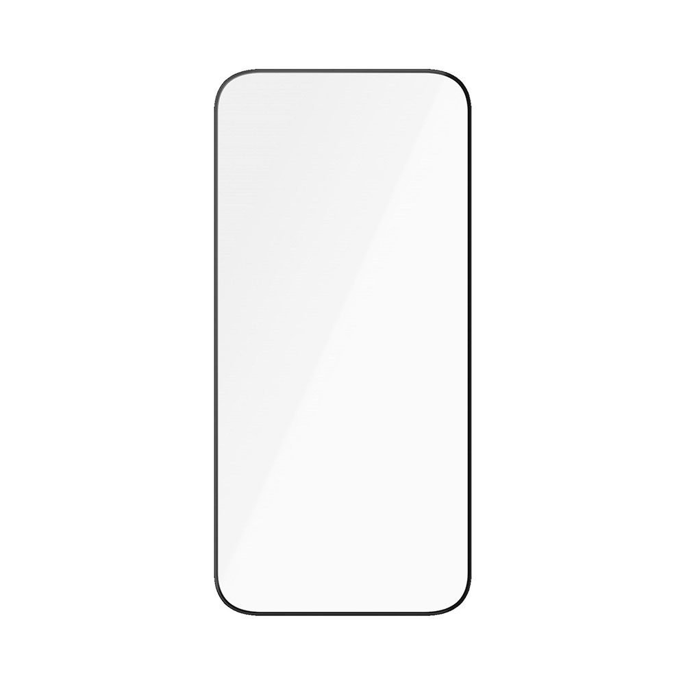 PanzerGlass ochranné sklo UWF Ceramic Protection pre iPhone 15 Pro - Black Frame