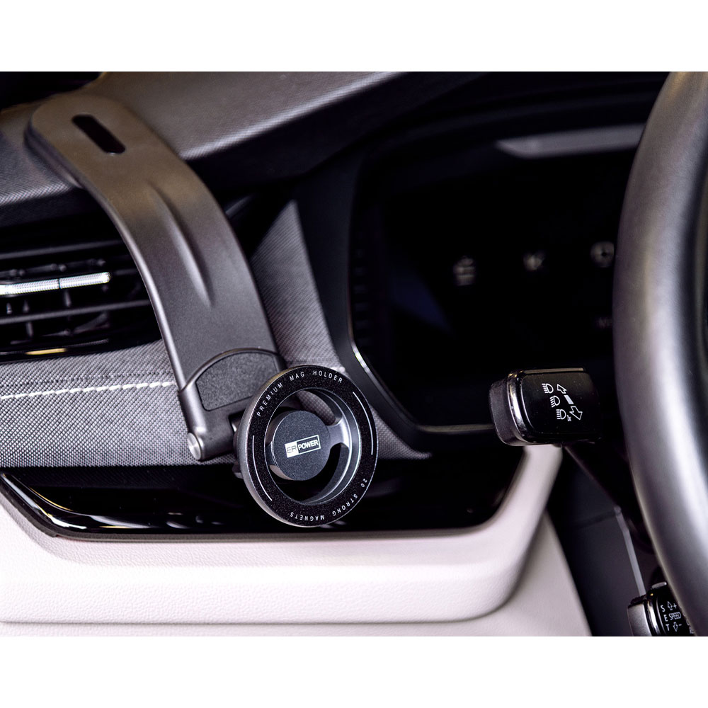ER POWER Magnetic Dashboard or Windshield Car Mount Holder - Black