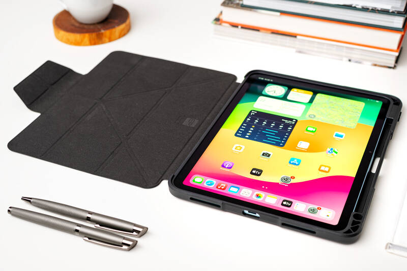 ER CASE Flip Folio Case pro iPad Pro 13" M4 2024 - Black