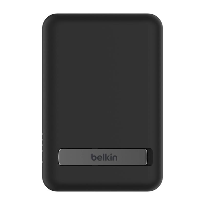 Belkin Boost Charge Magnetic Wireless Power Bank 5K + Stand - Black *Poškodený obal*