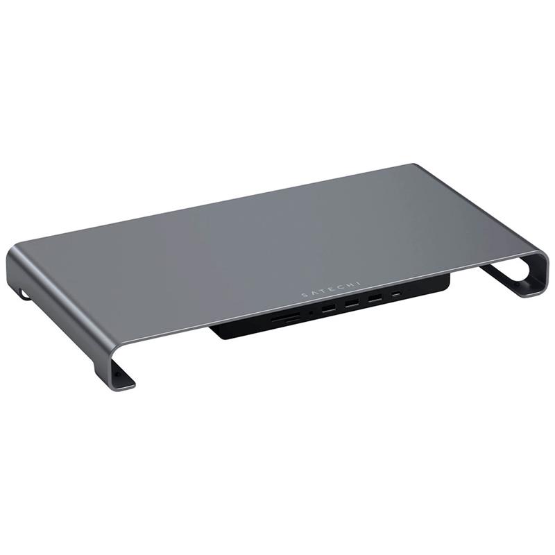 Satechi stojan USB-C Monitor Stand Hub XL - Space Gray *Poškodený obal*
