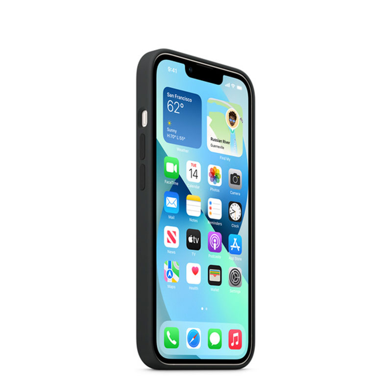 Apple iPhone 13 Silicone Case with MagSafe-Midnight