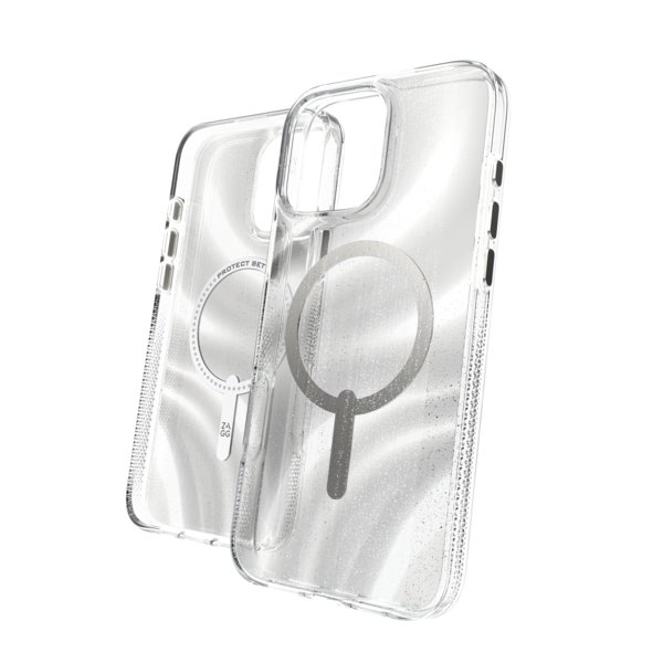 ZAGG kryt Milan Snap pro iPhone 16 Pro Max-Swirl Glitter