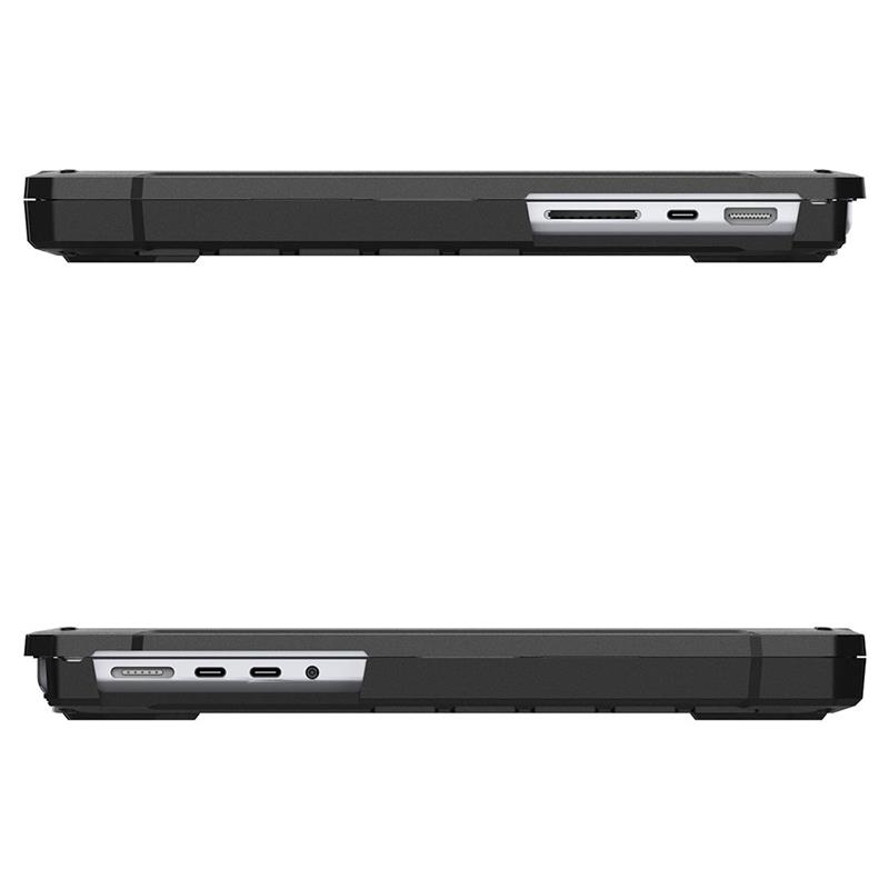 Spigen kryt Rugged Armor pre Macbook Pro 14" 2021/2023 - Black