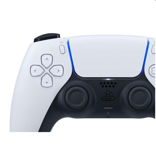 PlayStation DualSense Wireless Controller, black & white [CFI-ZCT1W]