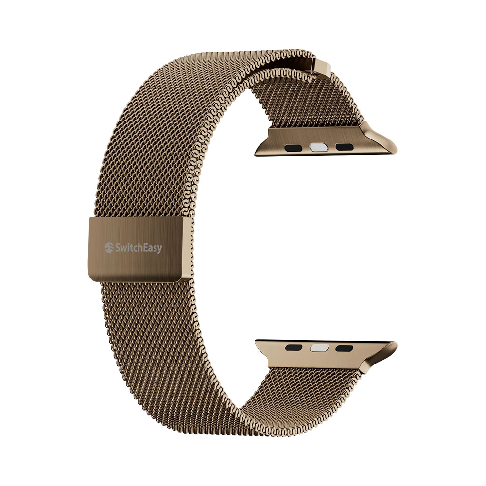 SwitchEasy remienok Mesh Stainless Steel pre Apple Watch 40/41/42mm - Gold