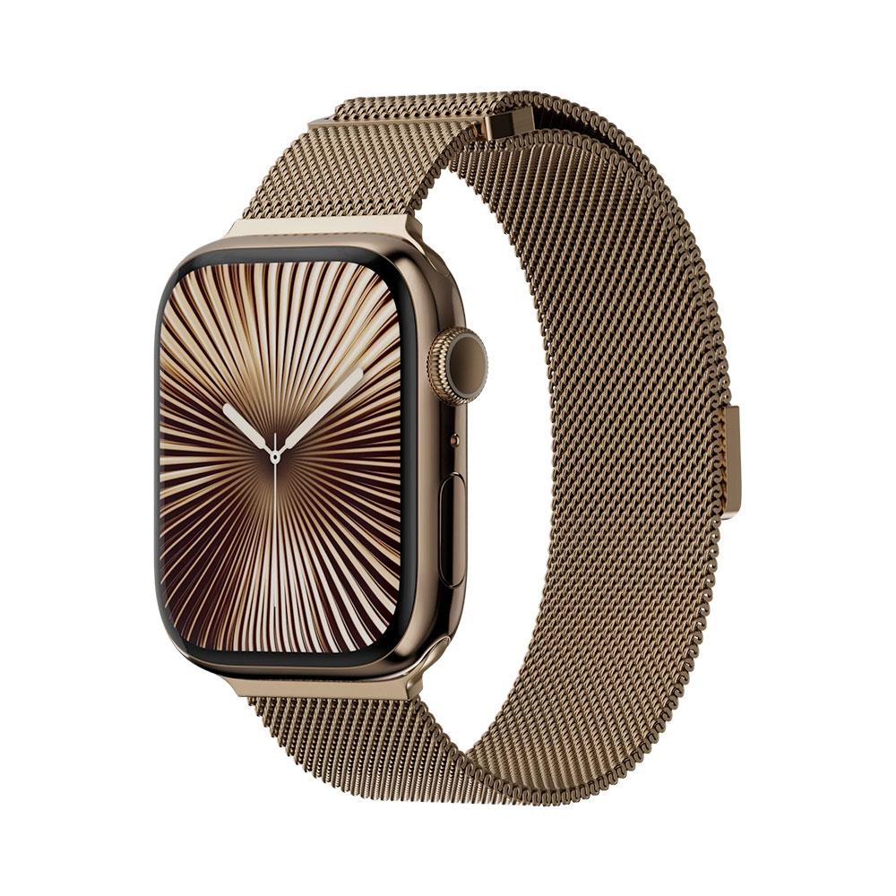 SwitchEasy remienok Mesh Stainless Steel pre Apple Watch 40/41/42mm - Gold